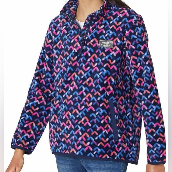 Eddie Bauer Kids 1/2 zip fleec pullover size Small 7/8 - Picture 6 of 8